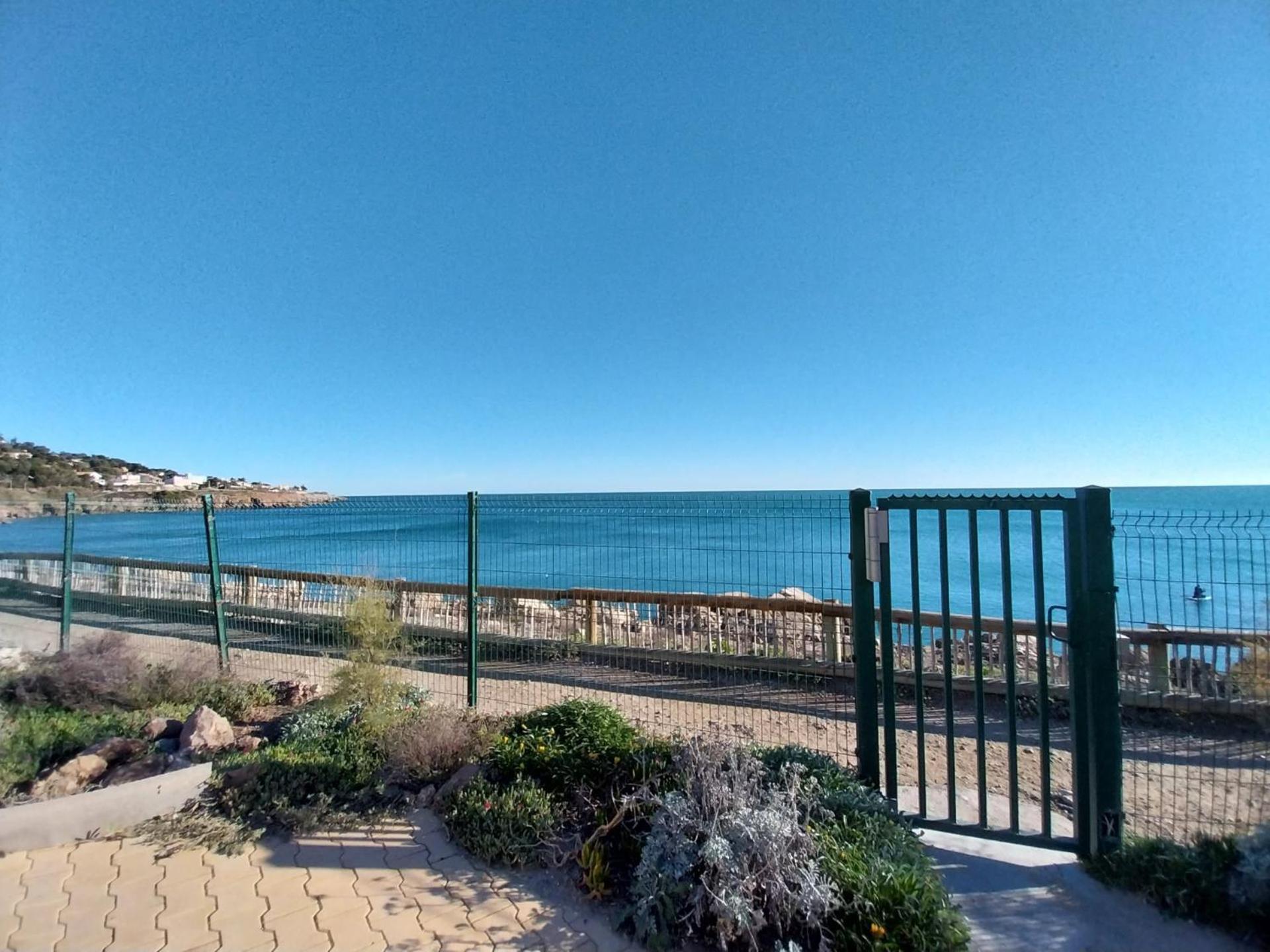 40 M², 1Ere Ligne Mer, Dernier Etage Avec Ascenseur Sète Buitenkant foto