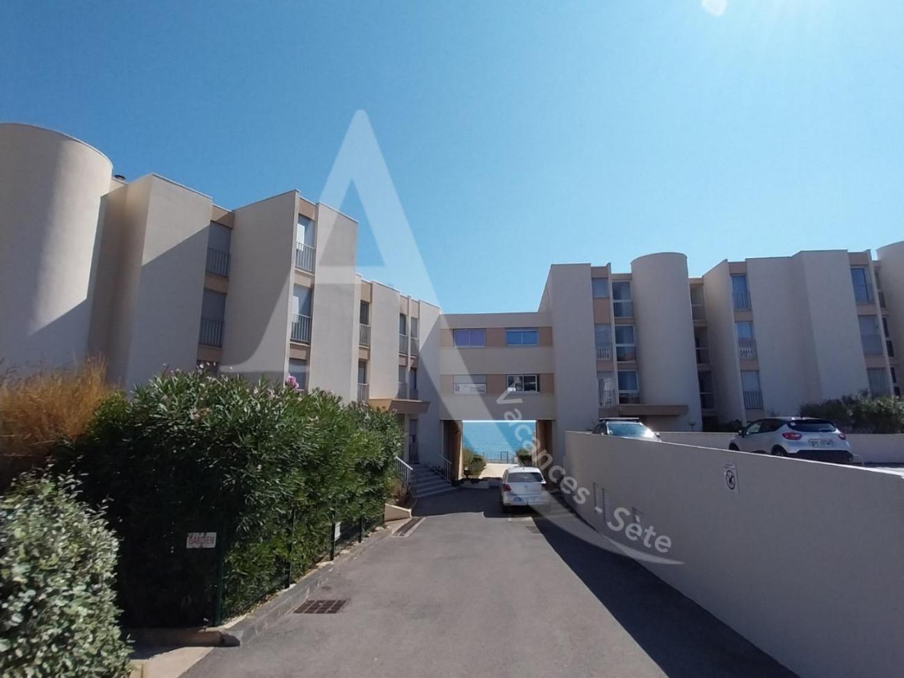 40 M², 1Ere Ligne Mer, Dernier Etage Avec Ascenseur Sète Buitenkant foto