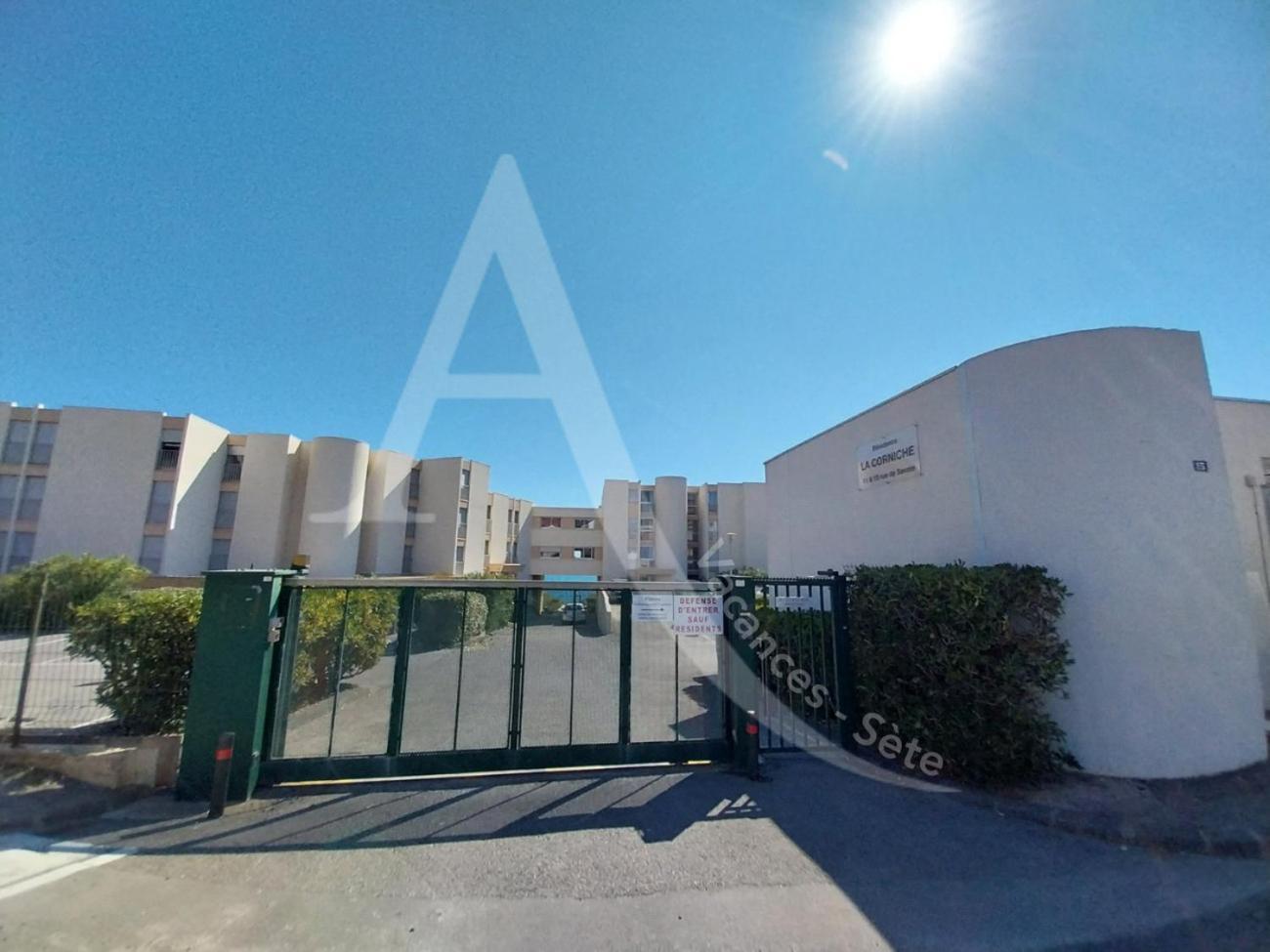 40 M², 1Ere Ligne Mer, Dernier Etage Avec Ascenseur Sète Buitenkant foto